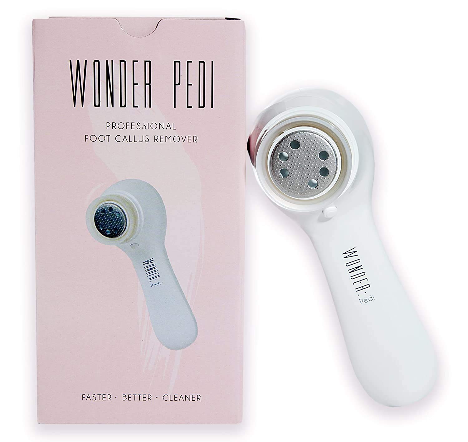 Wonderpedi Callus Remover: Electric Callus Remover Electronic Foot File to Shave Hard Cracked Dead Skin Professional Pedicure Tool Foot Care by Wonder Pedi (Callus Remover)